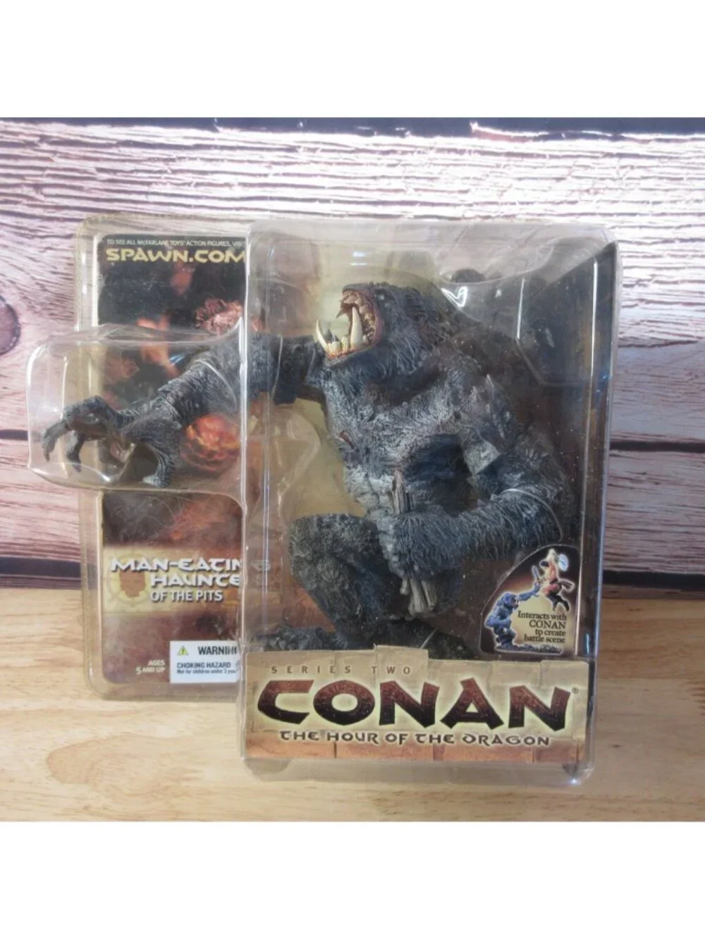Man-eating Haunter of the Pits Conan Series 2 Hour of the Dragon Mcfarlane 2004